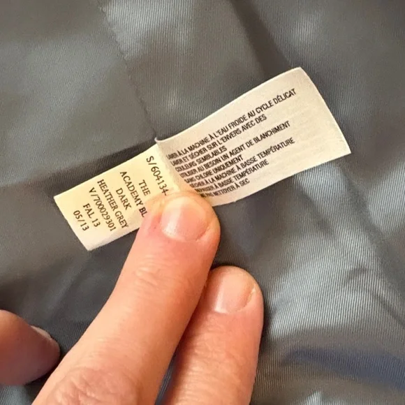 GAP Gray Blazer with Navy Trim - Picture 8 of 10